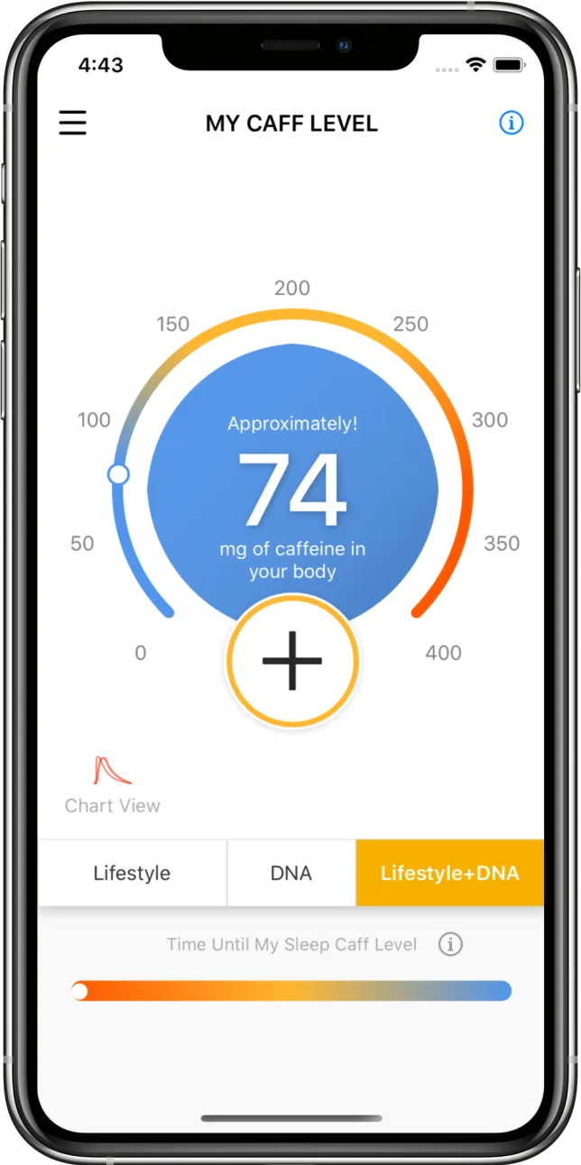 A smartphone with the Exploragen app