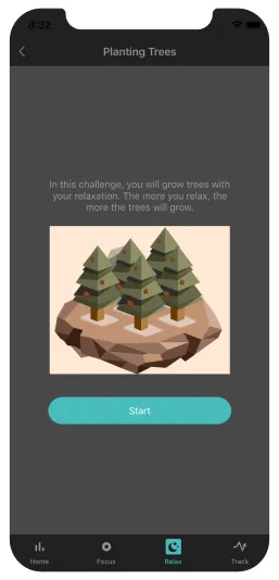 Focus Fit app screen