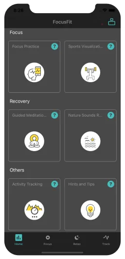 Focus Fit app screen