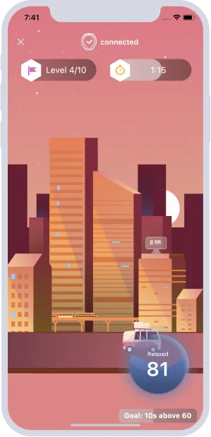 FocusCalm app screen