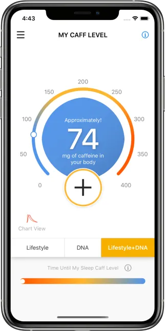 A smartphone with the Exploragen app