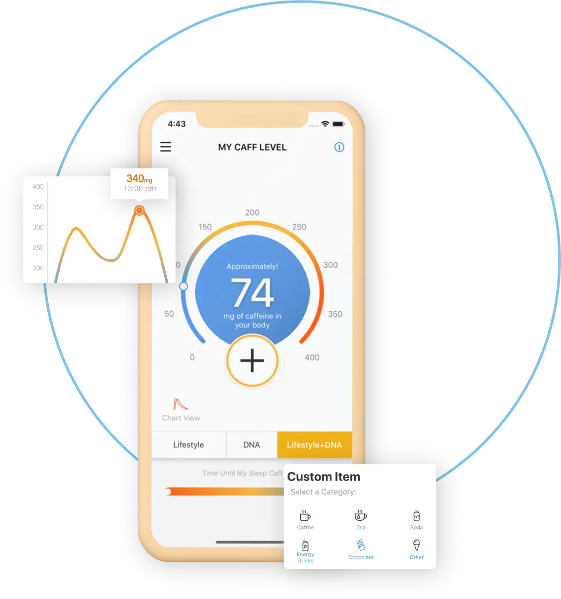 Exploragen app screens