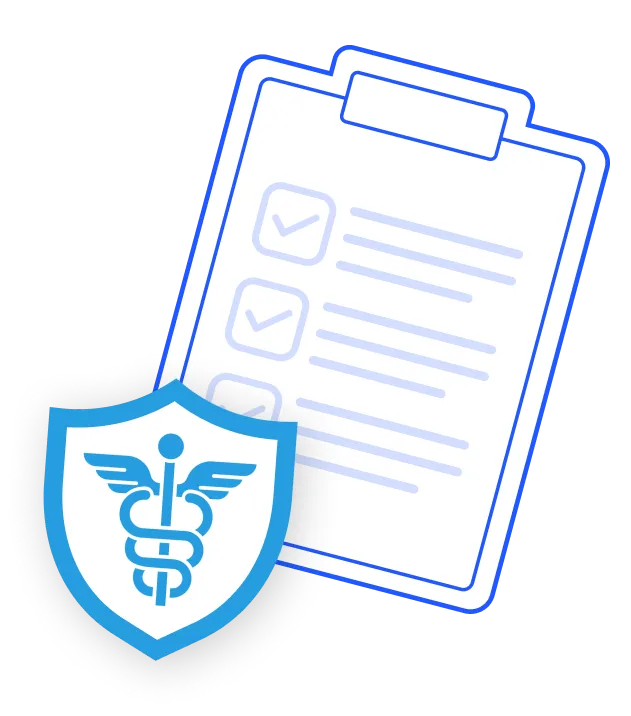 Healthcare compliance illustration