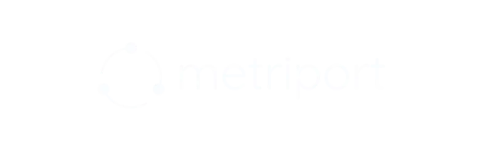 Metriport logo in white