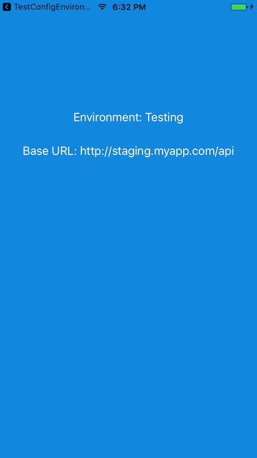 Testing result