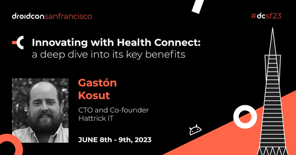 Our participation at Droidcon: Exploring the key benefits of Health Connect
