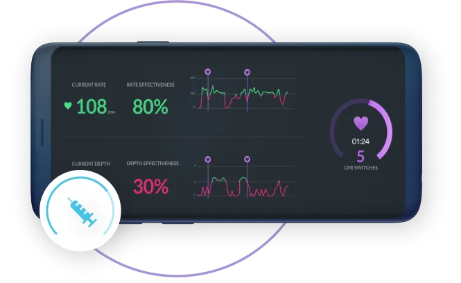 Telemedicine app mockup