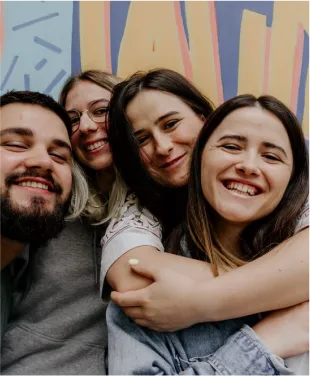 People laughing